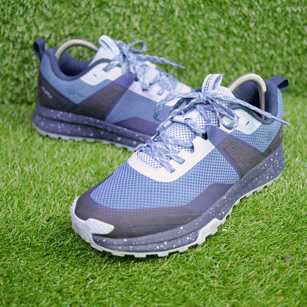 KURU ATOM Trail Blue Fog Midnight Blue Hiking Shoes - Women's Size 9